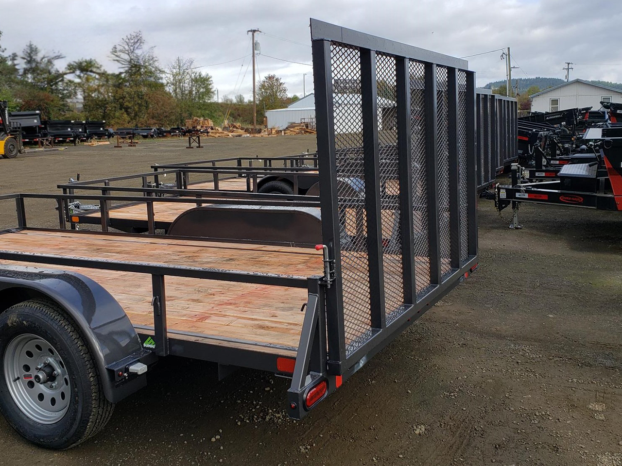 ON SALE - Summit 7x14 Utility Landscape Trailer - Tandem Axle